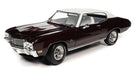 1970 Buick GS Stage 1 Hardtop in Burgundy Mist - MCACN - Auto World / American Muscle - 1/18 - AMM1296 Passion Diecast