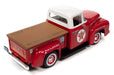 Texaco Truck Series No.39 - 2022 1956 Ford F100 Service Station Pickup Truck Red - Auto World & Round 2 - 1/24 - CP7961