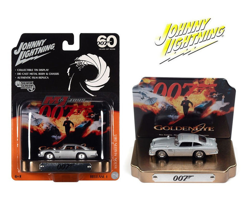 Diorama 3D James Bond 007 Golden Eye 1965 Aston Martin DB5 - Johnny Lightning 1/64 - JLSP306