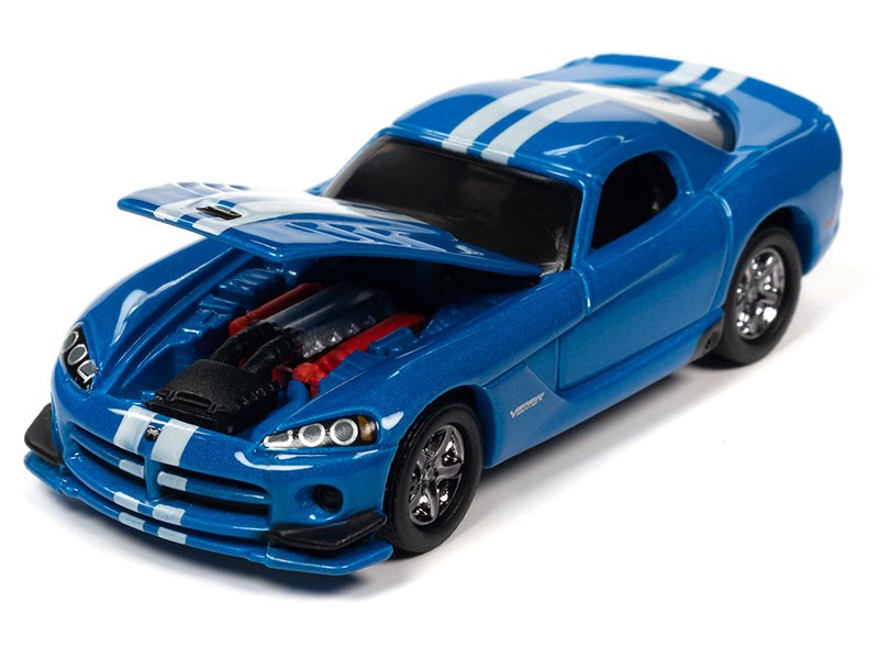 Mopar Pack - 2008 Dodge Viper SRT 10 - 2014 Dodge Challenger R/T - Set of 2 - Johnny Lightning - 1:64 - JLSP319 A