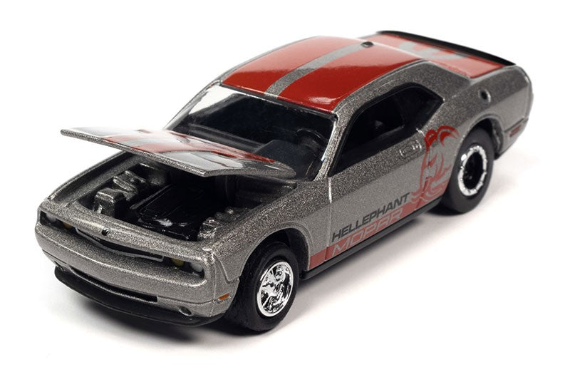 Mopar Pack - 2008 Dodge Viper SRT 10 - 2014 Dodge Challenger R/T - Set of 2 - Johnny Lightning - 1:64 - JLSP319 B