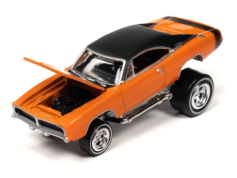 Hemi Zinger Pack - 1970 Plymouth Road Runner - 1969 Dodge Charger R/T - Set of 2 - Johnny Lightning - 1:64 - JLSP318 A