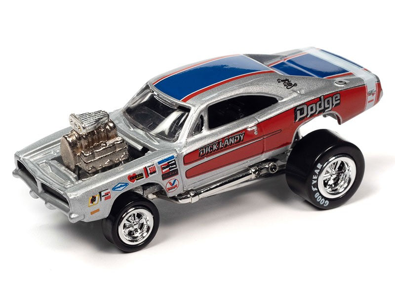 Hemi Zinger Pack - 1970 Plymouth Road Runner - 1969 Dodge Charger R/T - Set of 2 - Johnny Lightning - 1:64 - JLSP318 B