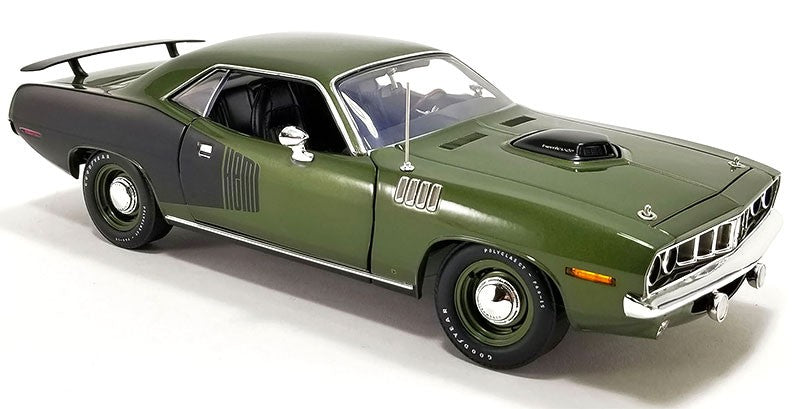 1971 Plymouth Hemi Cuda in Ivy Green Limited Edition - ACME - 1/18 - A1806132 - Passion Diecast 