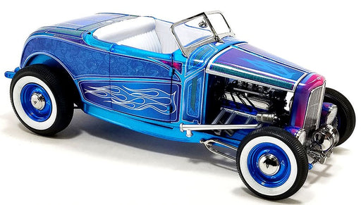 1932 Ford Hot Rod Roadster in Blue Flame Limited Edition - ACME - 1/18 - A1805024 - Passion Diecast 