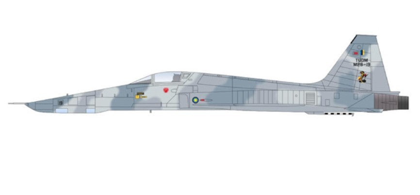Northrop RF-5E Tiger Eye / TUDM No.11 Sqn, M29-19, Malaysia 1980s / Hobby Master 1:72 HA3369