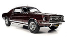 1967 Ford Mustang 2 + 2 GT in Code X Vintage Burgundy - Auto World / American Muscle - 1/18 - AMM1309 Passion Diecast