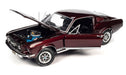 1967 Ford Mustang 2 + 2 GT in Code X Vintage Burgundy - Auto World / American Muscle - 1/18 - AMM1309 Passion Diecast