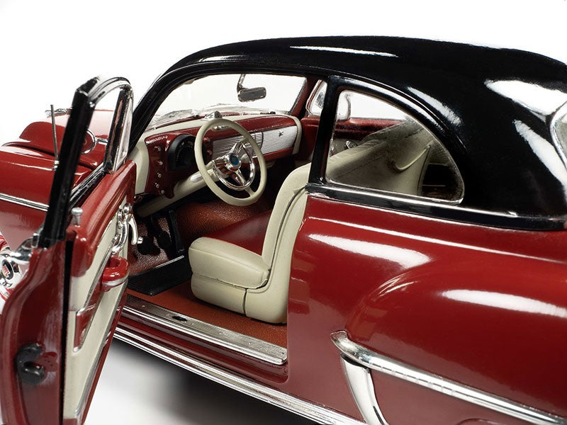1950 Oldsmobile 88 Holiday Coupe in Chariot Red - Auto World / American Muscle - 1/18 - AMM1304 Passion Diecast