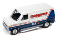 BMX/Freestyle Bikes Pack - Schwinn 1965 VW Type 2 - Mongoose 1976 Ford Van - Set of 2 - Johnny Lightning - 1:64 - JLSP342 B