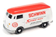BMX/Freestyle Bikes Pack - Schwinn 1965 VW Type 2 - Mongoose 1976 Ford Van - Set of 2 - Johnny Lightning - 1:64 - JLSP342 A
