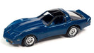 1982 Chevrolet Corvette in Bright Blue Poly - Johnny Lightning - 1/64 - JLSP338 B Passion Diecast