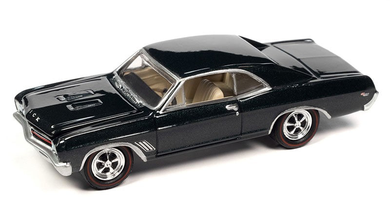 1967 Buick GS 400 in Verde Green Poly - Johnny Lightning - 1/64 - JLSP337 B Passion Diecast