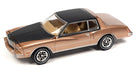 1980 Chevrolet Monte Carlo in Light Camel Poly with Gloss Black Roof and Hood - Johnny Lightning - 1/64 - JLSP336 B