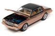 1980 Chevrolet Monte Carlo in Light Camel Poly with Gloss Black Roof and Hood - Johnny Lightning - 1/64 - JLSP336 B