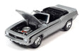 1969 Chevrolet Camaro RS/SS Convertible in Cortez Silver with Black Hockey Side Stripe - Johnny Lightning - 1/64 - JLSP335 B