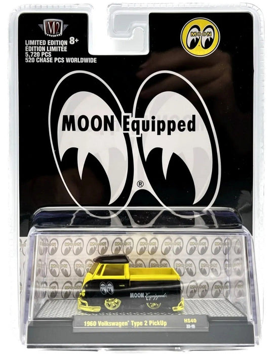 CHASE 1960 Volkswagen Single Cab Pickup Mooneyes - M2 Machine - Hobby Exclusive - 1:64 - 31500 HS40GR Passion Diecast