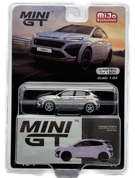CHASE Hyundai KONA N Sonic Bleu - Mini GT - 1:64 - MGT00454GR Passion Diecast