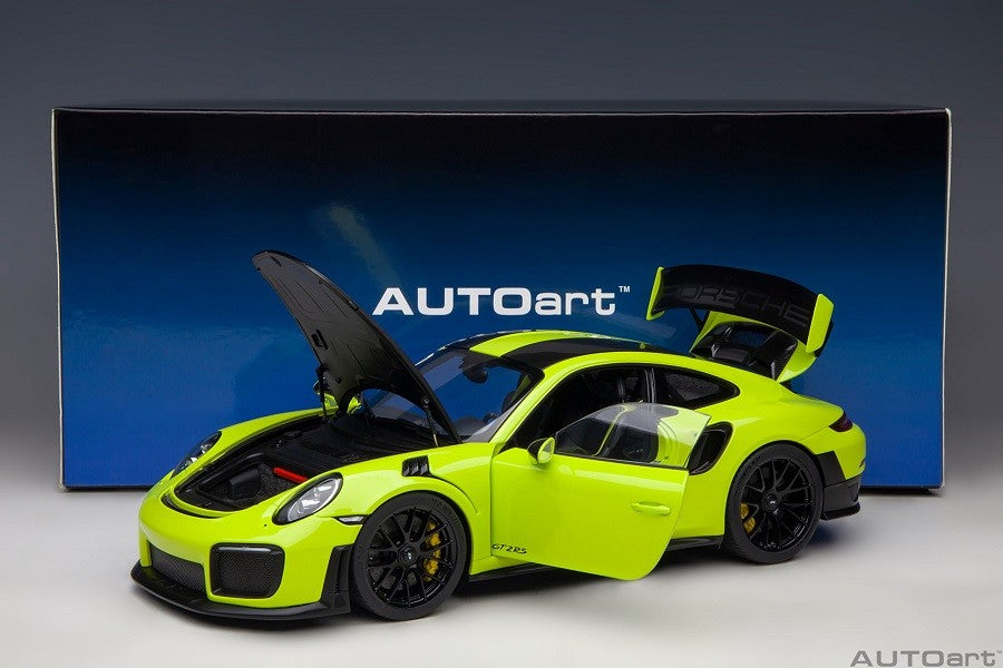 Porsche 911 (991.2) GT2 RS Weissach Package (Acid Green) - Autoart - 78187  Passion Diecast