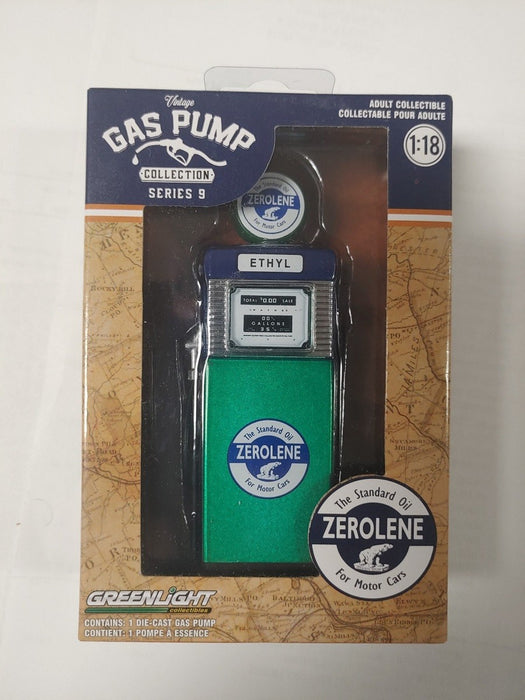 GreenMachine 1951 Wayne 505  Gas Pump   Series 9 -  Greenlight  1/18 14090 BGR