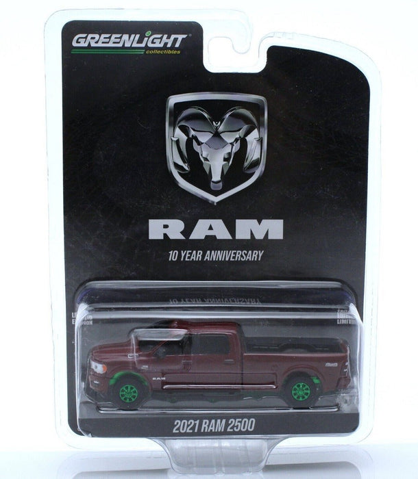 GreenMachine 2021 Ram 2500 - Anniversary Collection Series 14 - 1/64 Greenlight - 28100 EGR