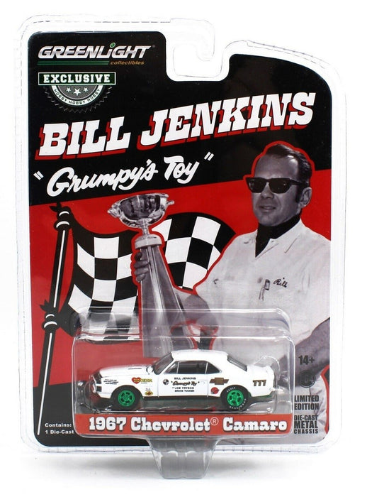 GreenMachine Bill Jenkins Grumpy's Toy Hooker Headers - 1967 Chevrolet Camaro - Hobby Exclusive - 1/64 Greenlight - 30418GR
