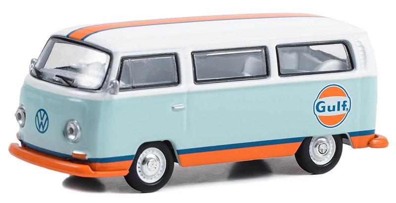 Gulf Oil - 1968 Volkswagen Type 2 (T2) - Club Vee-Dub Series 17 - 1/64 Greenlight - 36080 C