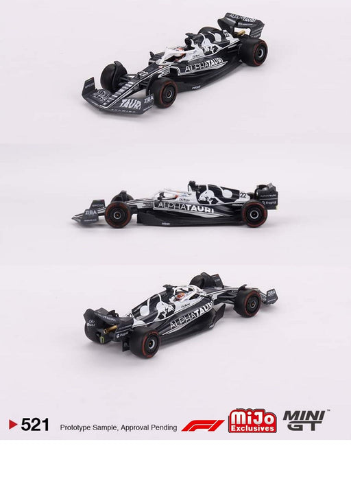 AlphaTauri AT03 No.22 Yuki Tsunoda 2022 - Mini GT F1 - 1:64 - MGT00521 Passion Diecast