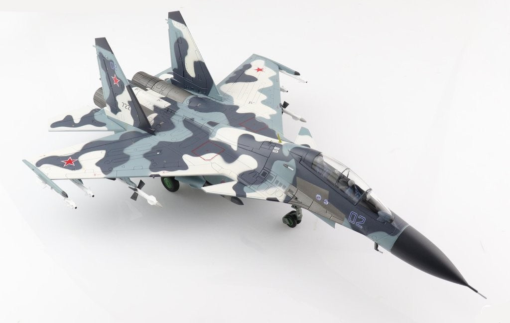 Sukhoi Su-30MK Flanker-C - Russian Air Force, Blue 02, Moscow, Russia, 2009 / Hobby Master 1:72 HA9504
