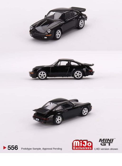RUF CTR 1987 Black - Mini GT - 1:64 - MGT00556 Passion Diecast