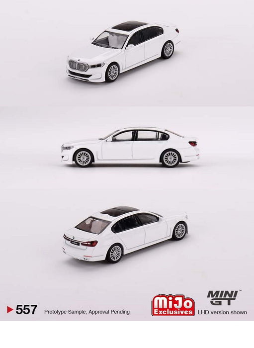 BMW Alpina B7 xDrive Alpine White - Mini GT - 1:64 - MGT00557 Passion Diecast