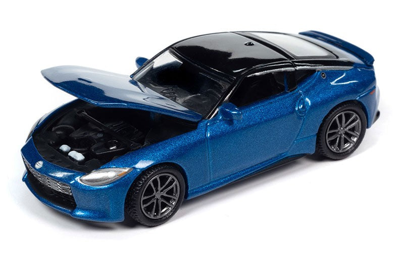 2023 Nissan Z in Seiran Blue with Gloss Black Roof - Auto World - 1/64 - AWSP134 A Passion Diecast