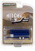 14' Livestock Trailer in Dark Blue - Hitch & Tow Trailers - Hobby Exclusive - 1/64 Greenlight - 30425 Passion Diecast