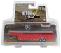 26' Continuous Gooseneck Livestock Trailer in Red - Hitch & Tow Trailers - Hobby Exclusive - 1/64 Greenlight - 30423