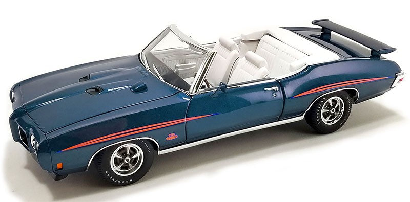1970 Pontiac GTO Judge Convertible in Atoll Blue Limited Edition - ACME - 1/18 - A1801221 Passion Diecast
