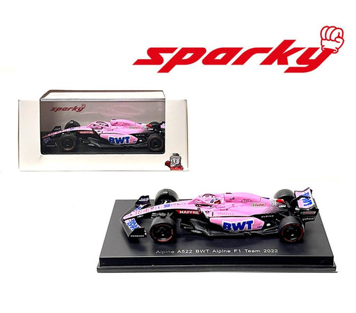 Alpine A522 No.31 BWT Alpine F1 Team 2022 - Esteban Ocon - SPARKY 1/64 - Y251 - Passion Diecast