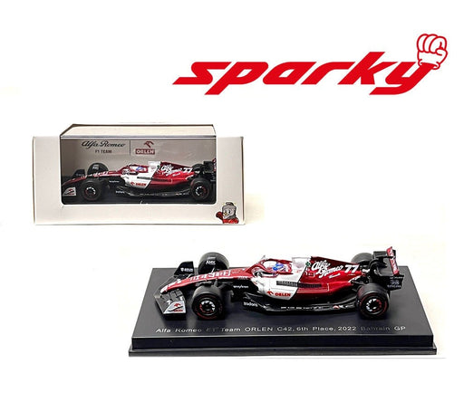 Alfa Romeo F1 Team ORLEN C42 No.77 Alfa Romeo F1 Team ORLEN 2022 - Valtteri Bottas - SPARKY 1/64 - Y260 Passion Diecast