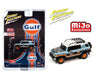 2007 Toyota FJ Cruiser 4×4 Off-Road Gulf Racing - Mijo Exclusives Limited 6,000 Pieces - Johnny Lightning - 1/64 - JLCP7415