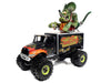 Rat Fink Speed Shop Monster Truck in Flat Black with Rat Fink Speed Shop Graphics - Johnny Lightning - 1/24 - JL24009