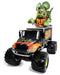 Rat Fink Speed Shop Monster Truck in Flat Black with Rat Fink Speed Shop Graphics - Johnny Lightning - 1/24 - JL24009
