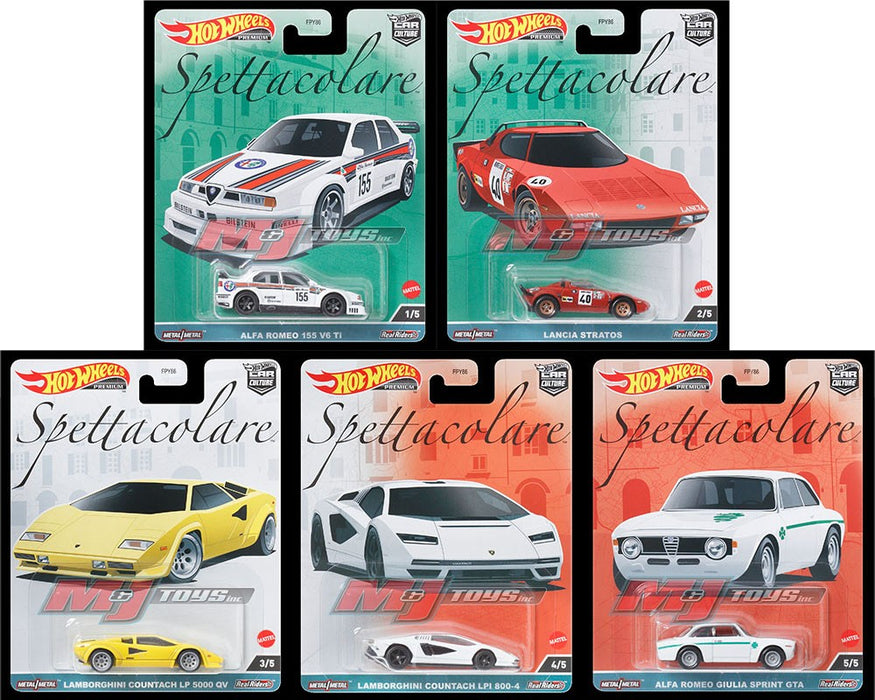 Hot Wheels - Car Culture - 1:64 - Spettacolare - Assortment B - Set Of 5 Cars - FPY86-959B -  Passion Diecast