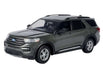 2022 Ford Explorer XLT - Grey - Timeless Legends - Motormax 1-24 - 79378 GRY - Passion Diecast 