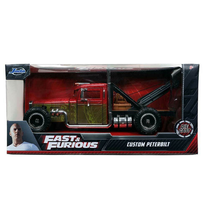 Custom Peterbilt Tow Truck - Fast & Furious Hobbs & Shaw -  Jada 1/24 - 320899 -  Passion Diecast