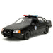 RoboCop & OCP Ford Taurus Detroit Police (Matte Black) - RoboCop 35th Anniversary - Jada 1/24 - 33743 Passion Diecast