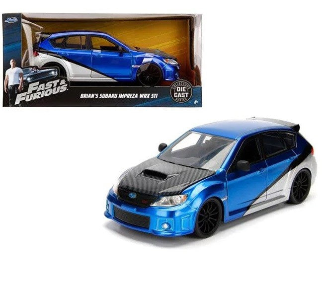 Brian Subaru Impreza WRX STI Fast & Furious -  Jada 1/24 - 99514 - Passion Diecast 
