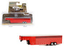 26' Continuous Gooseneck Livestock Trailer in Red - Hitch & Tow Trailers - Hobby Exclusive - 1/64 Greenlight - 30423