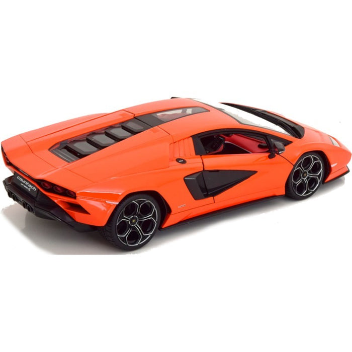 LAMBORGHINI COUNTACH LPI 800-4 ORANGE - 1/18 - MAISTO - 31459OR -  Passion Diecast 