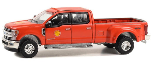 Shell Oil - 2019 Ford F-350 Lariat Dually - Dually Drivers Series 13 -1/64 Greenlight - 46130 E