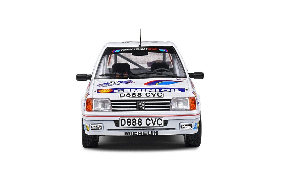 1988 PEUGEOT 205 GTI RAC RALLY - Solido - 1/18 - S1801715 Passion Diecast