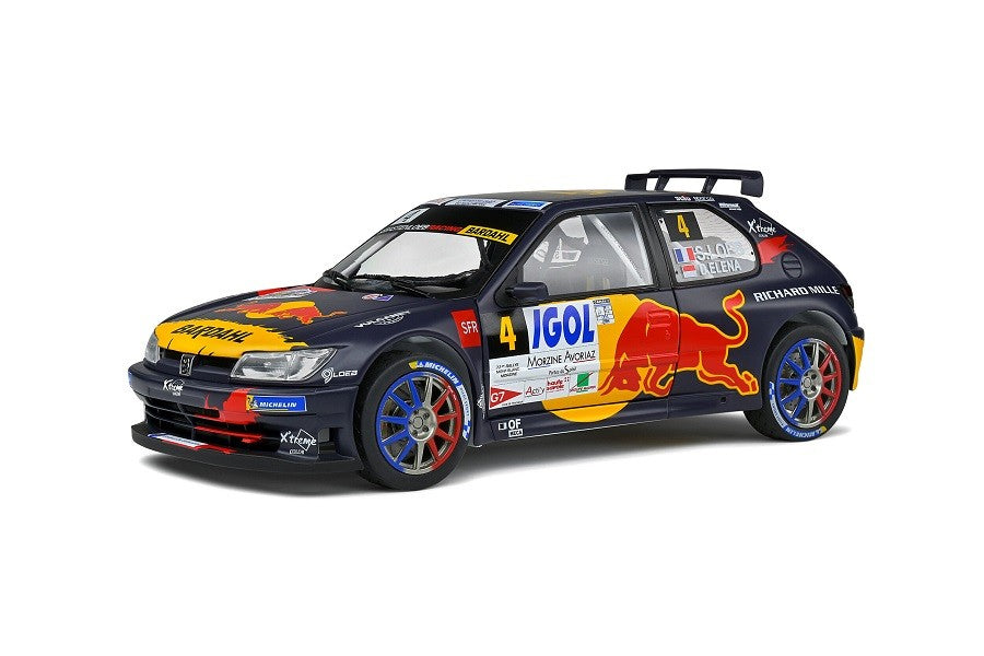 Peugeot 306 Maxi 4 Rallye du Mont Blanc 2021 Sébastien Loeb - Solido - 1/18 - S1808301  Passion Diecast